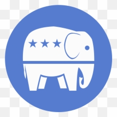 Election Elephant Icon - Big png