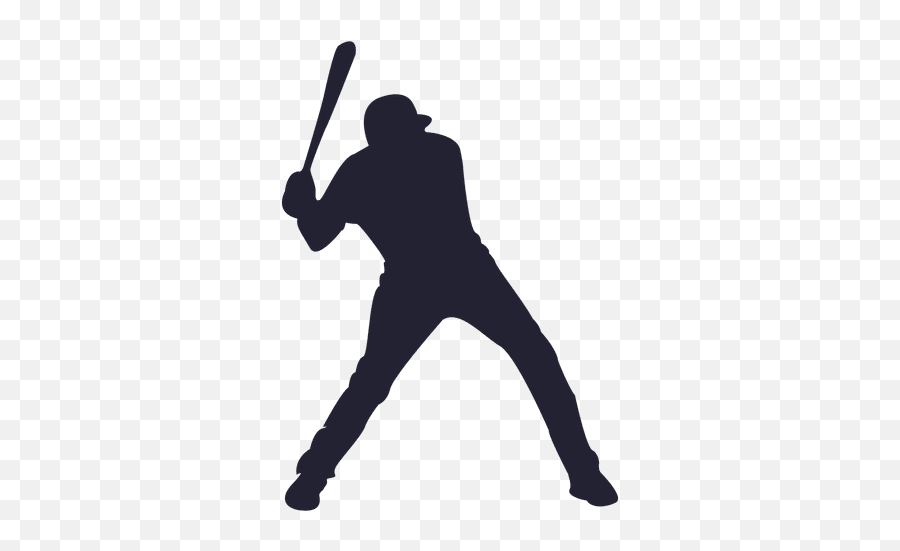 Baseball Player Silhouette - Transparent Png U0026 Svg Vector File Baseball Player Silhouette Png,Baseball Ball Png