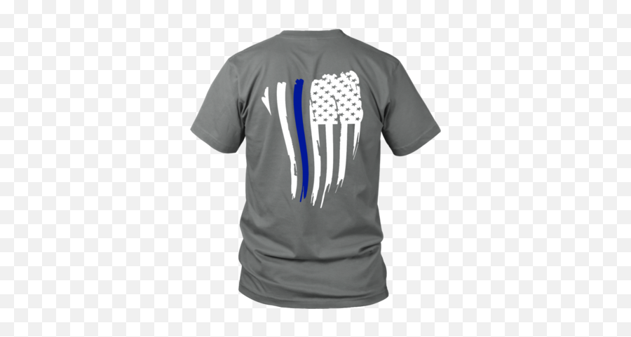 Thin Blue Line American Flag Shirt - Tee Shirt Christ Warrior Png,Facebook American Flag Icon
