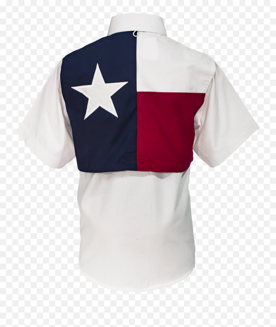 Tiger Hill Childrens Texas Flag Fishing Shirt Short Sleeves - Polo Shirt Png,Texas Flag Png