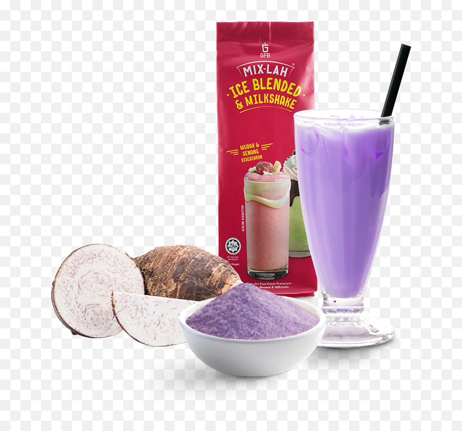 Taro Flavor Powder For Bubble Tea Boba Drink 1kg Halal - Mixlah Ice Blended Fruit Product Png,Boba Png Taro Flavor Powder For Bubble Tea Boba Drink 1kg Halal - Mixlah Ice Blended Fruit Product Png,Boba Png