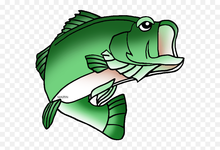 Florida State Freshwater Fish - Large Mouth Bass Clipart Png,Bass Fish Icon