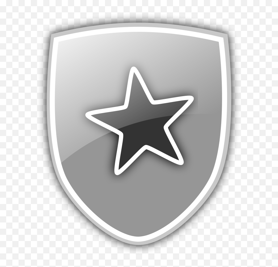 Shield Icon Clip Art - Vector Clip Art Online Png,Shield Icon Transparent