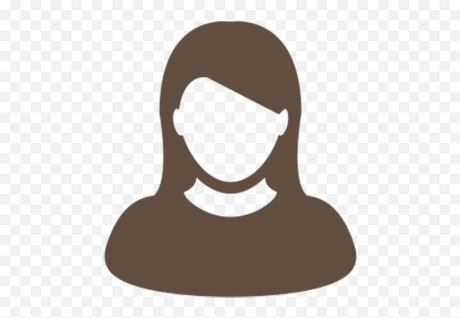 Female Person Icon Clipart - Simbolo De Persona Mujer Png,Woman User Icon