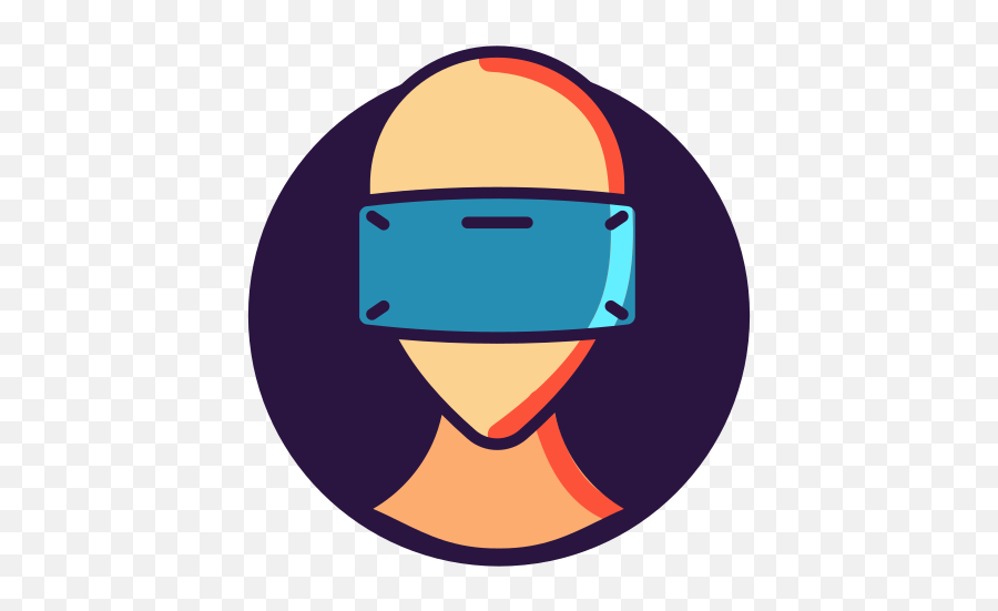 Virtual Reality Glasses Free Icon Of - Icono De Realidad Virtual Png,Virtual Icon