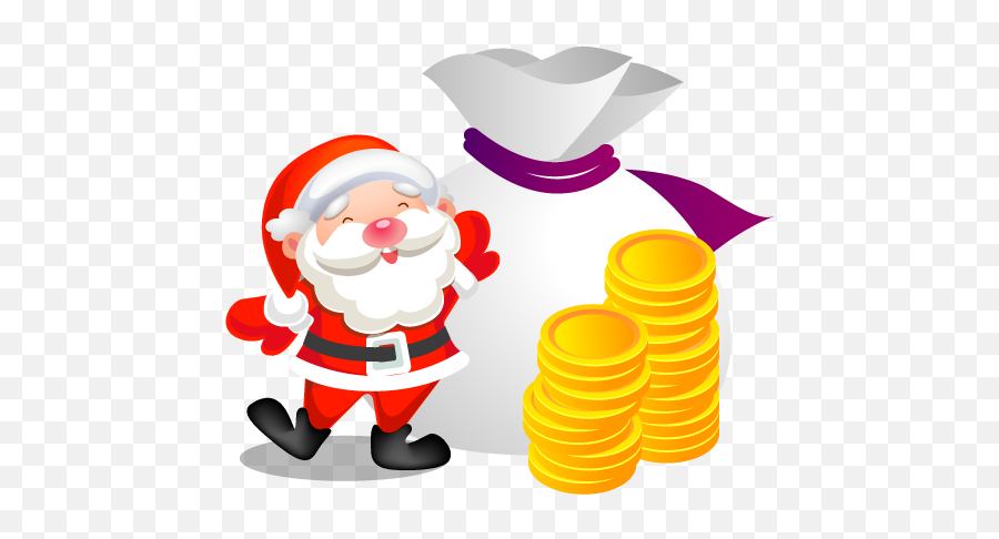 Santa Money Vector Icons Free Download In Svg Png Format - Wishlist To Santa Claus,Shouting Icon