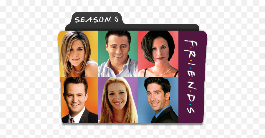 Friends S05 Icon 512x512px Png - Folder Friends Series Icon,Internet Icon Season 2