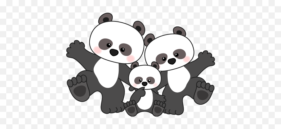 Library Of Pandas Clip Art Royalty Free - Pandas Clipart Png,Cute Panda Png