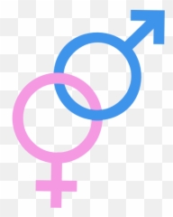 Male And Female Symbols - 1574104117 Free SVG Masculine And Feminine Symbol png