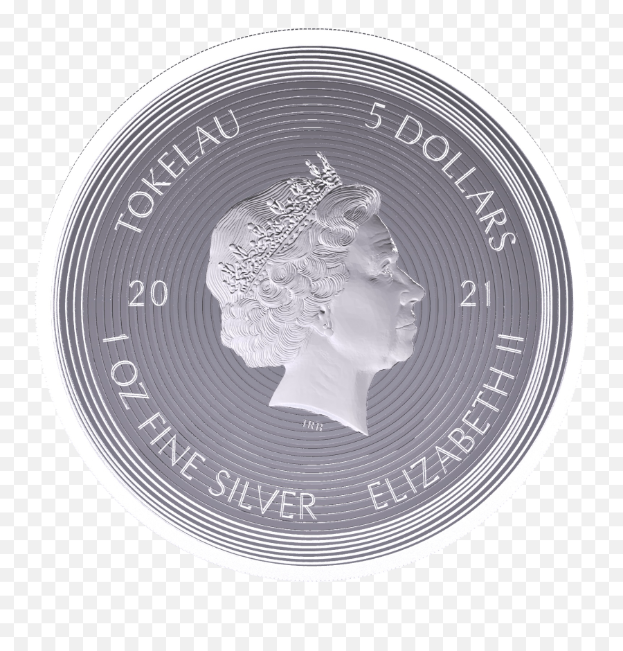 Icon 2021 Mona Lisa - 1oz 9999 Silver Pressburgmint Tokelau 2021 Mona Lisa Png,Silver Icon