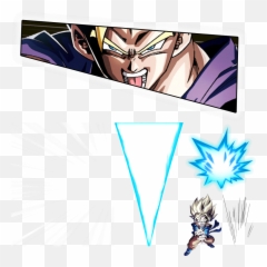 Dokkan Assets - Calling Clash Super Miracle Calling Clash Super Saiyan Gohan Teen Png,Goten Png