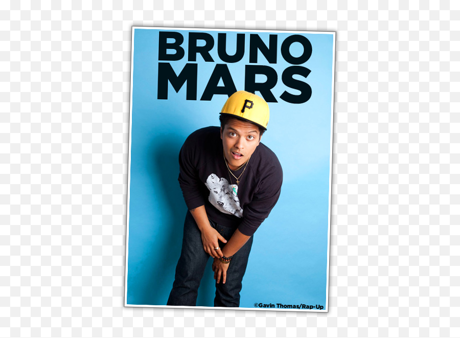 Singer Songwriter Bruno Mars Sat Down - Bruno Mars With Name Png,Bruno Mars Png