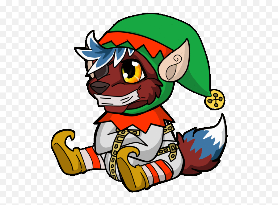 Holiday Elf Animated Icon Thunderstreak 600x600 By - Fictional Character Png,Elf Icon
