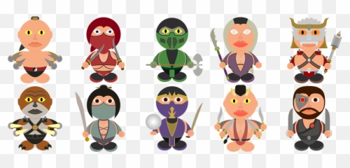 Mortal Kombat Fan Art Icons - Free image Pixabay Skarlet Toys png
