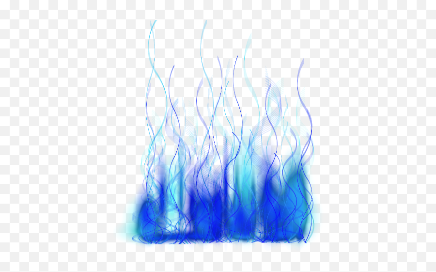 Blue Flames Png Transparent 2 Image - Transparent Background Blue Fire Png,...