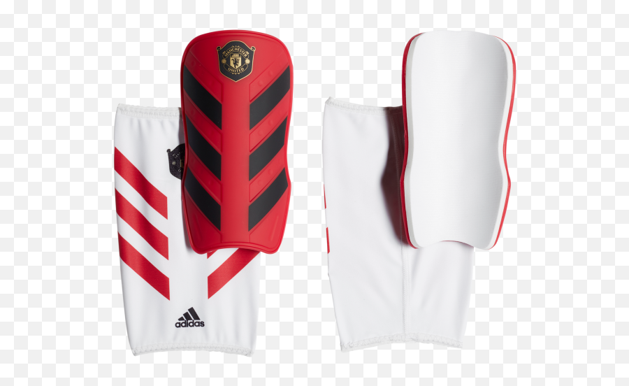 Shin Pads Adidas Manchester United Classic - Caneleira Manchester United Png,Man United Logo Png