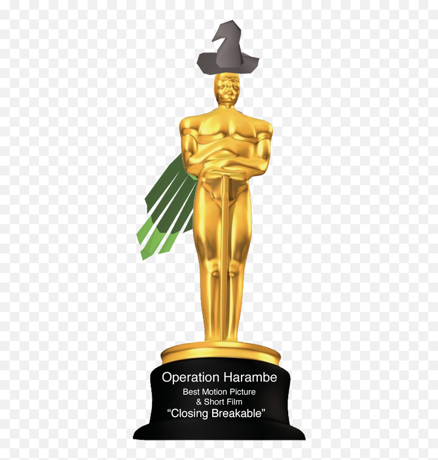 Apex Presents Operation Harambe - Community Discussion Transparent Oscar Award Png,Harambe Png