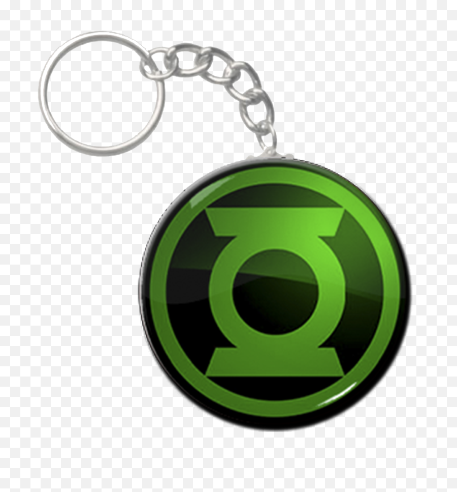 Green Lantern Logo 15 Keychain - Keychain Png,Green Lantern Logo Png