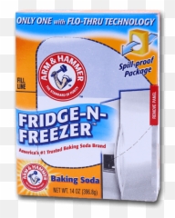 A U0026 H Baking Soda Fridge - NFreezer 14oz Arm And Hammer png