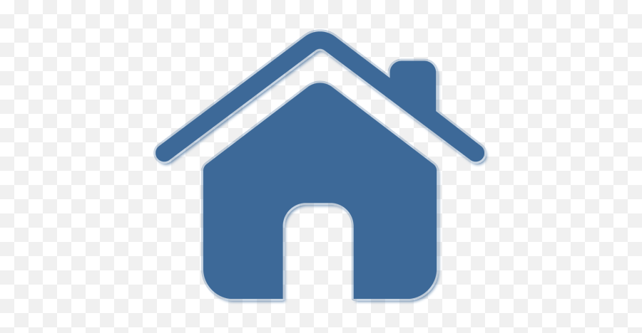 blue house icon