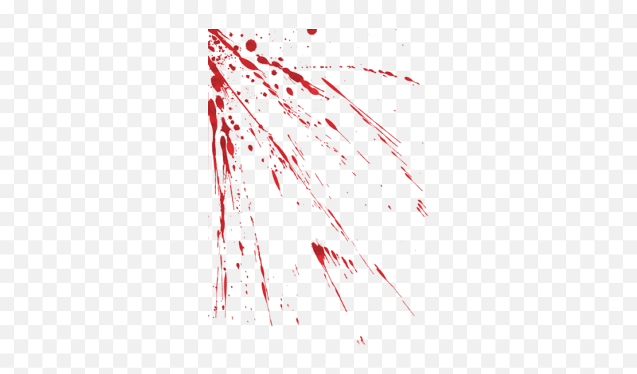 Blood Splatter Png Transparent - Blood Splash Png,Anime Blood Png