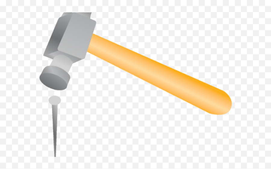 Nail Clipart Hammer - Hammer And Nail Png Transparent Hammer And Nail Transparent Background,Nail Png