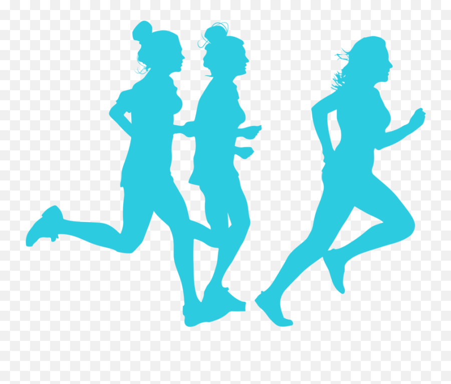 Download Runners 01 - Running Women Silhouette Png Image Transparent Background Runners Png,Running Silhouette Png