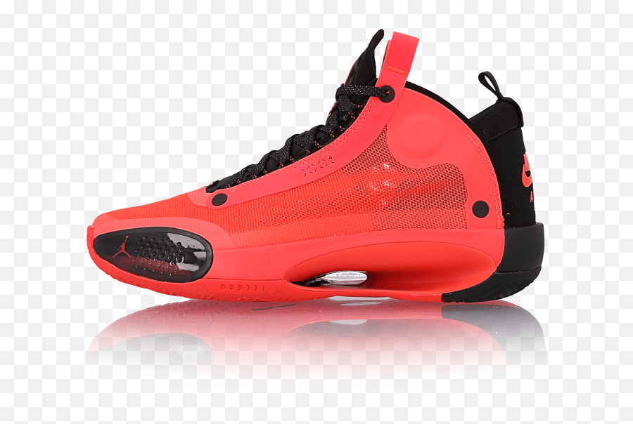 Air Jordan Xxxiv Infrared 23 - Air Jordan Xxxiv Red Png,Air Jordan Logo Png