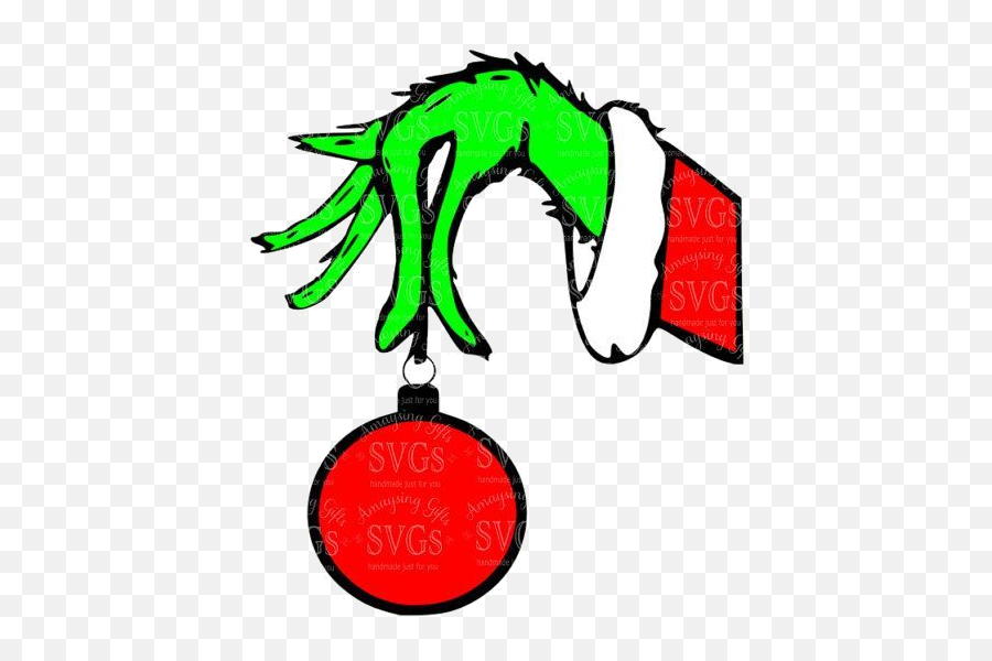 Christmas Ornament Image Result For Grin 1303591 - Png Grinch Hand Holding Ornament,Grinch Png