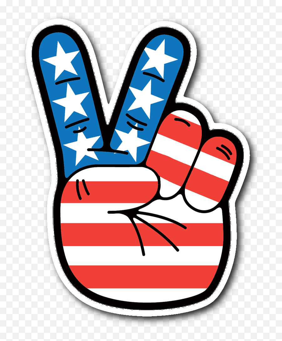 Usa Peace Sign Transparent - Hippie Peace Sign Usa Png,Peace Sign Transparent