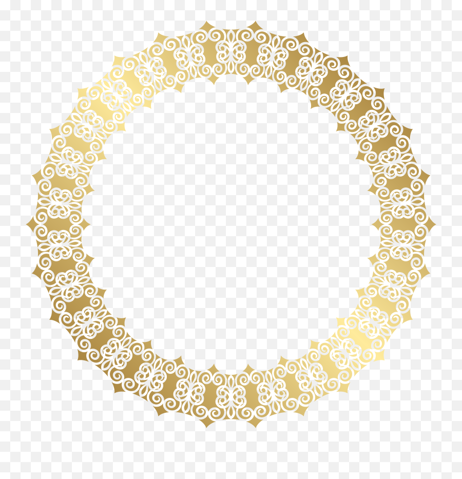 Free Gold Circle Frame Png Download Clip Art