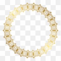 Free Gold Circle Frame Png Download Clip Art