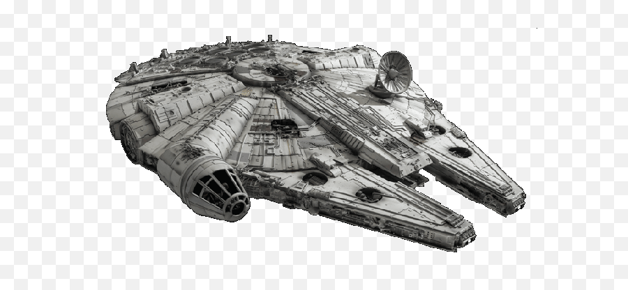 Spaceship Transparent Png - Stickpng Millenium Falcon,Starship Png