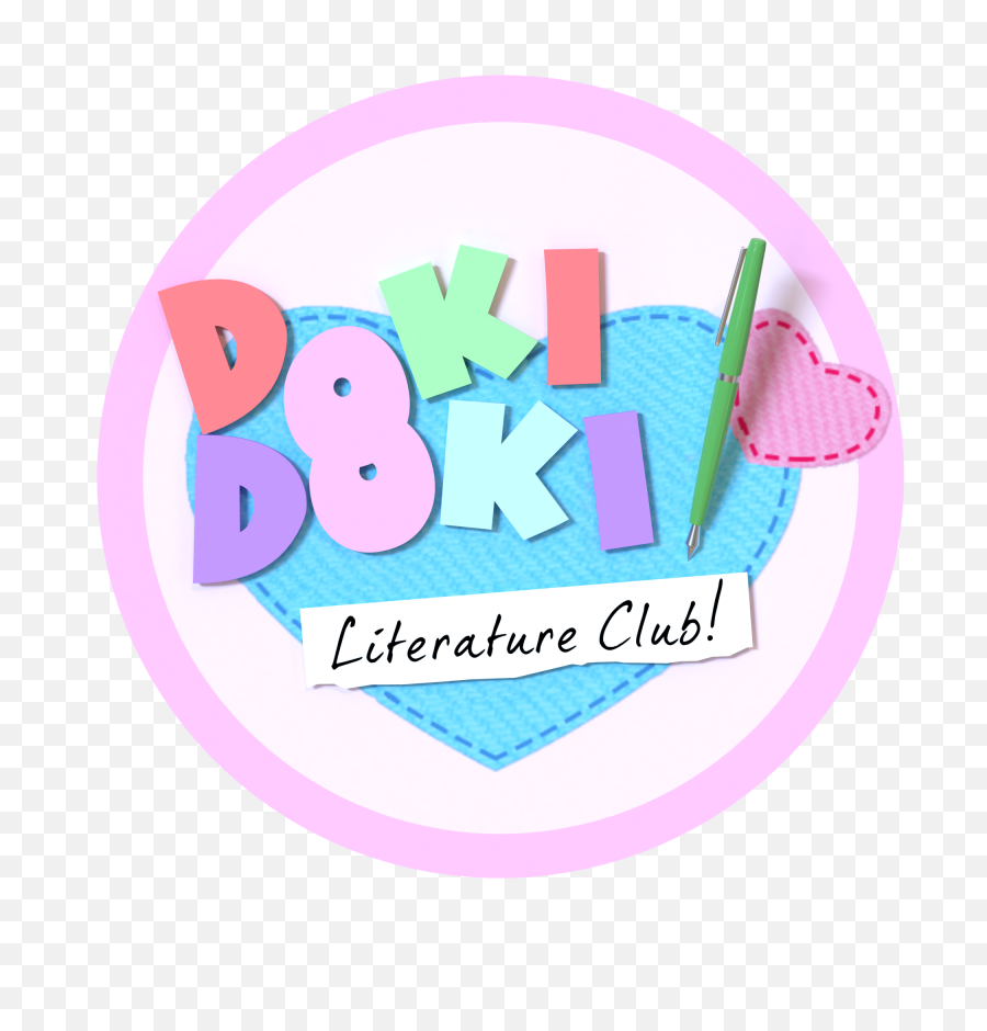 Doki Literature Club Logo - Doki Doki Literature Club Sign Png,Doki Doki Logo