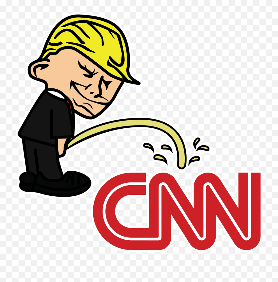 Hollywood Clipart Decal Transparent Free - Logo Cnn Fake News Png,Trump Head Transparent Background