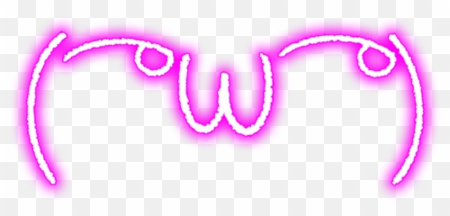 Lenny Face With Neon Light By Szymon Dziedzic - Color Gradient png