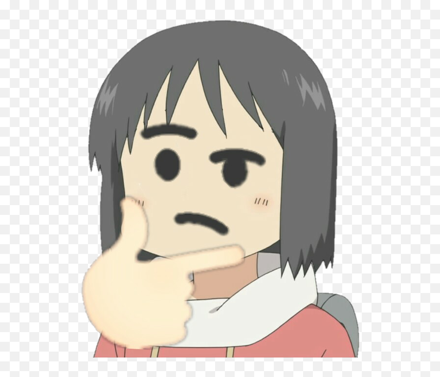 Emoji Thinking Png - Emoji Discord Png Anime,Thinking Emoji Transparent