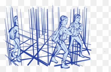 True To Self U2014 Tobinifesi - Drawing Of Mirror Maze png