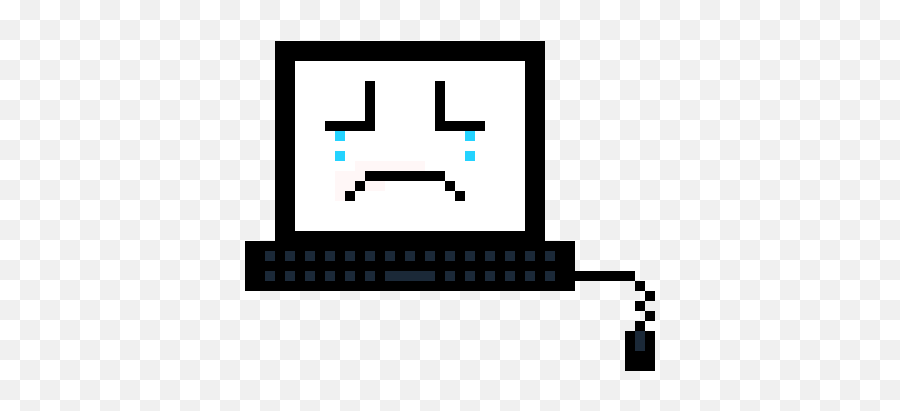Computer Sad Pixel Art Maker - Sheep Pixel Art Png,Sad Png
