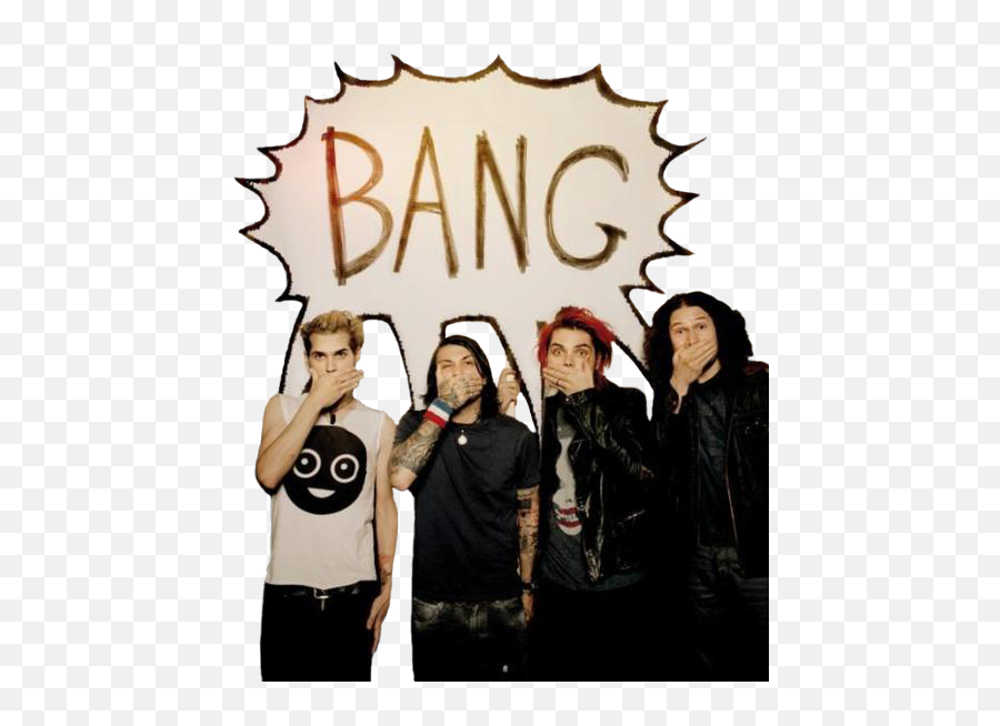 Bang Mcr Transparent - My Chemical Romance 2011 Photoshoot Png,Frank Iero Logo