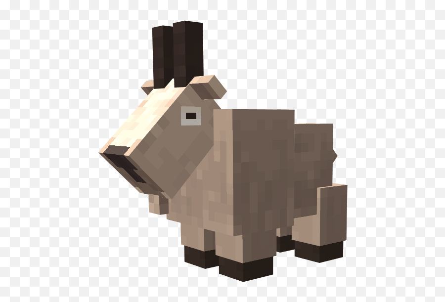 Goat Mob Minecraft Fanon Wiki Fandom - Minecraft Caves And Cliffs Memes Png,Goat Horns Png