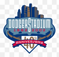 Los Angeles Dodgers Text Logo transparent PNG - StickPNG