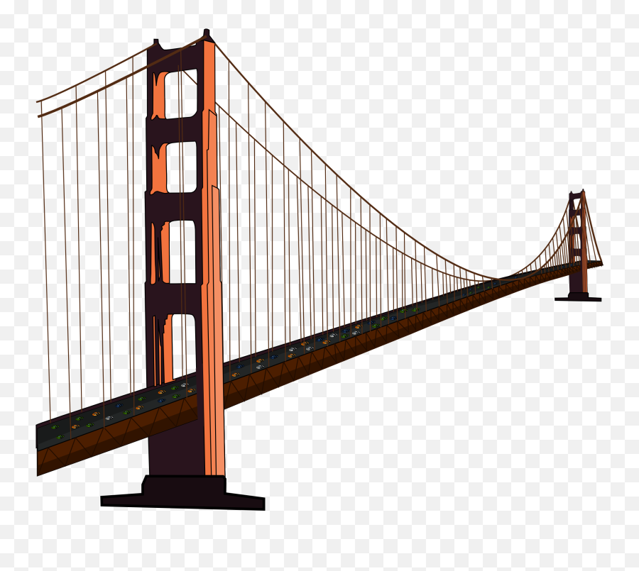 Golden Gate Bridge Png Hd Transparent - Golden Gate Bridge,Gate Png