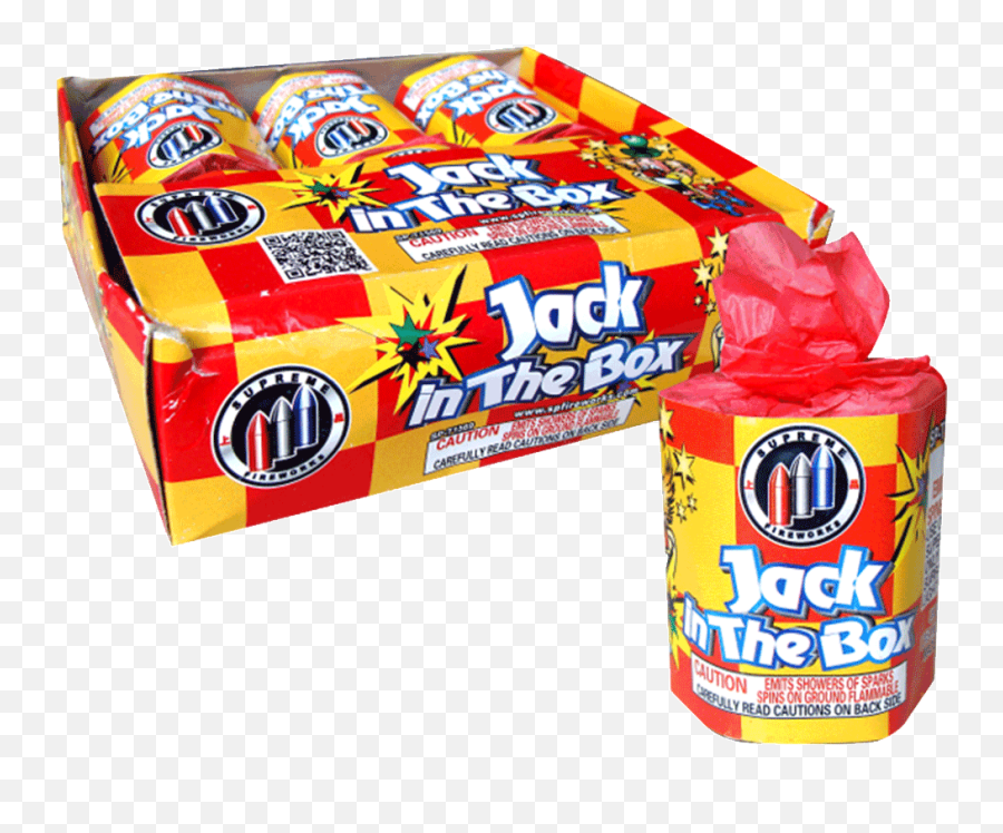 Jack In The Box U2013 Whitenightu0027s Fireworks - Product Label Png,Jack In The Box Logo Png