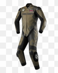 Icon Hypersport Battlescar Mens Camo - Motorcycle Suit png