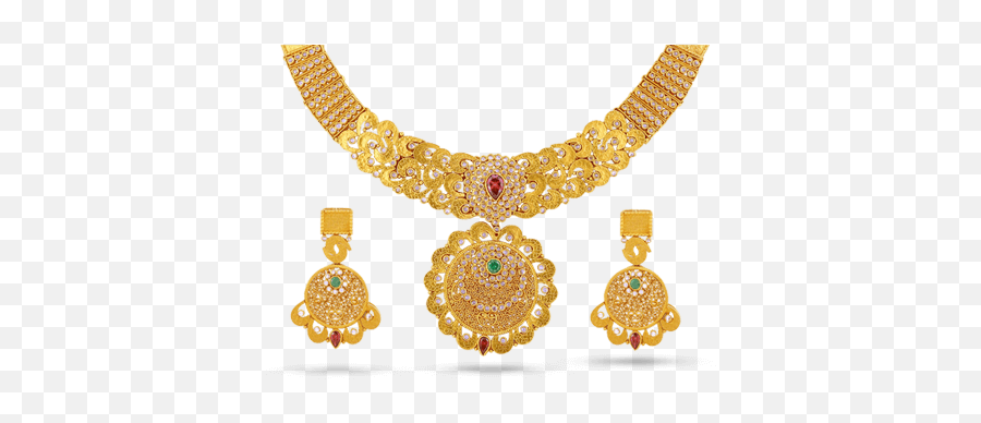 Png Jewellers Usa - Gold Jewellery Png Full Size Png Oversized Round Mirror 60 Inch,Gold Necklace Png