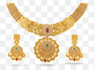 Png Jewellers Usa - Gold Jewellery Png Full Size Png Oversized Round Mirror 60 Inch,Gold Necklace Png