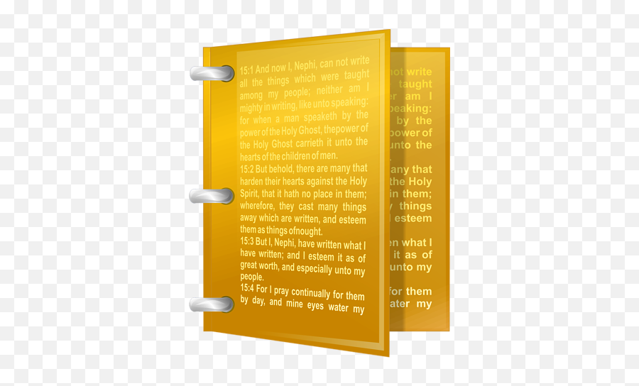 The Book Of Mormon - Vertical Png,Book Of Mormon Icon