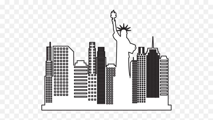 New York Cityscape Icon - Icono De New York Png,Cityscape Icon