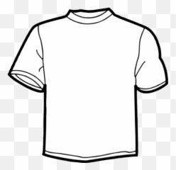 Plain White T Shirt Drawing - Template png